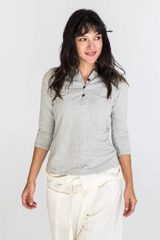 Clementine Top - Herringbone Compression