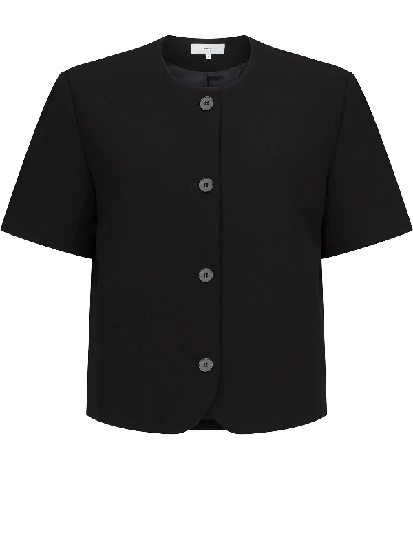 Short Sleeve Tilmens Jacket Monochromatic All - in - one