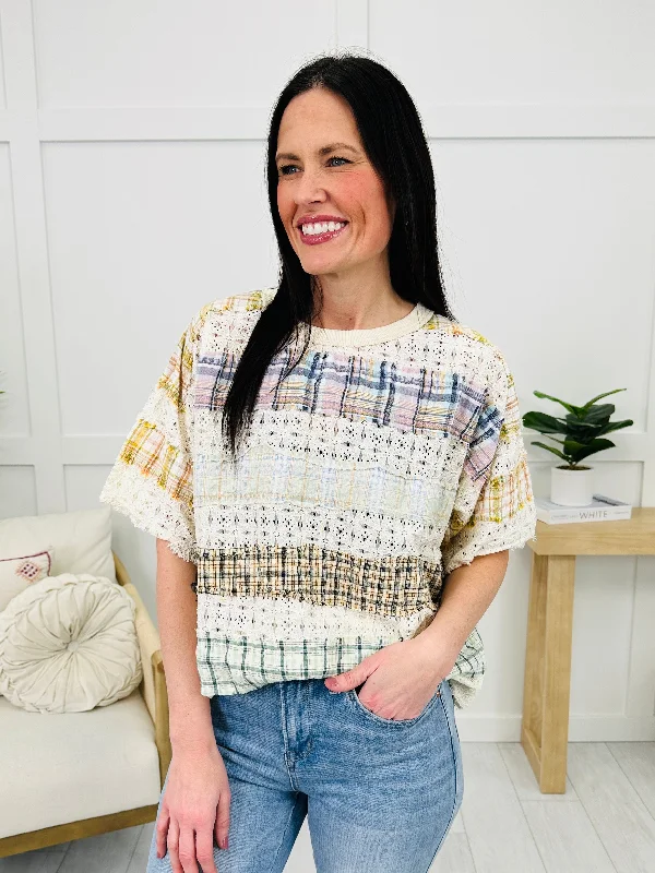 Free Spirit Stitch Top Relaxed Women's 