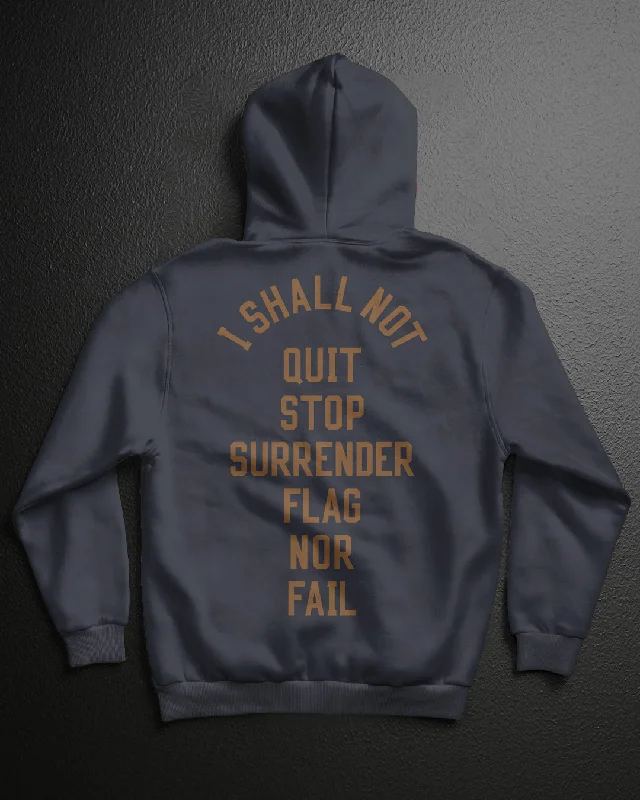 ANTHEM HOODIE - SLATE Confident Women's Power