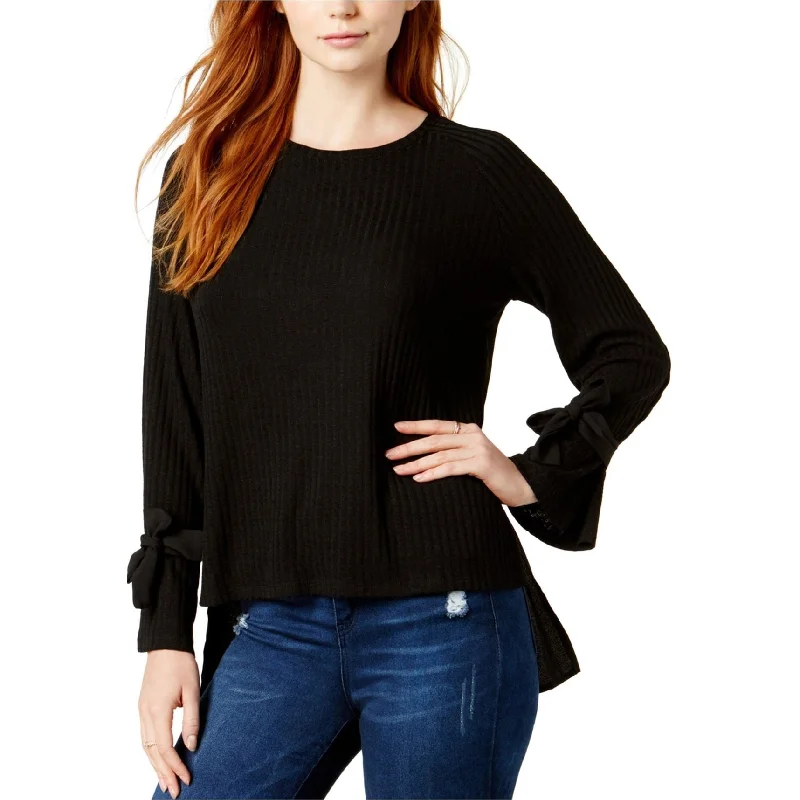 Kensie Womens Tie Sleeve Knit Blouse Confident Women's Power