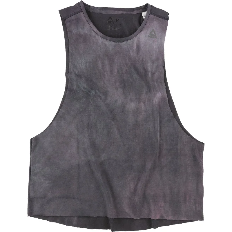 Reebok Womens Combat Spray Dye Tank Top, Purple, Medium Cozy Women's Winter