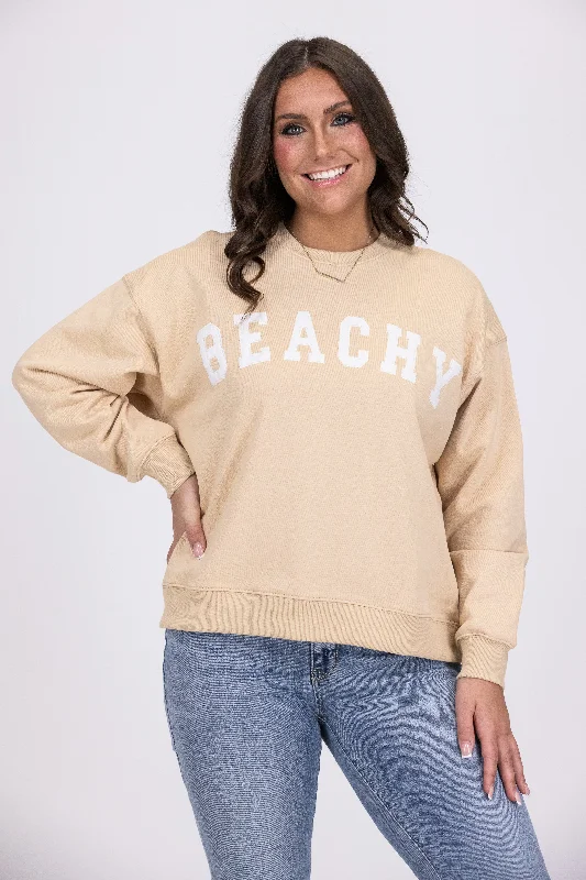 Feeling Beachy Women's Graphic Sweatshirt Refined Women's Classic 