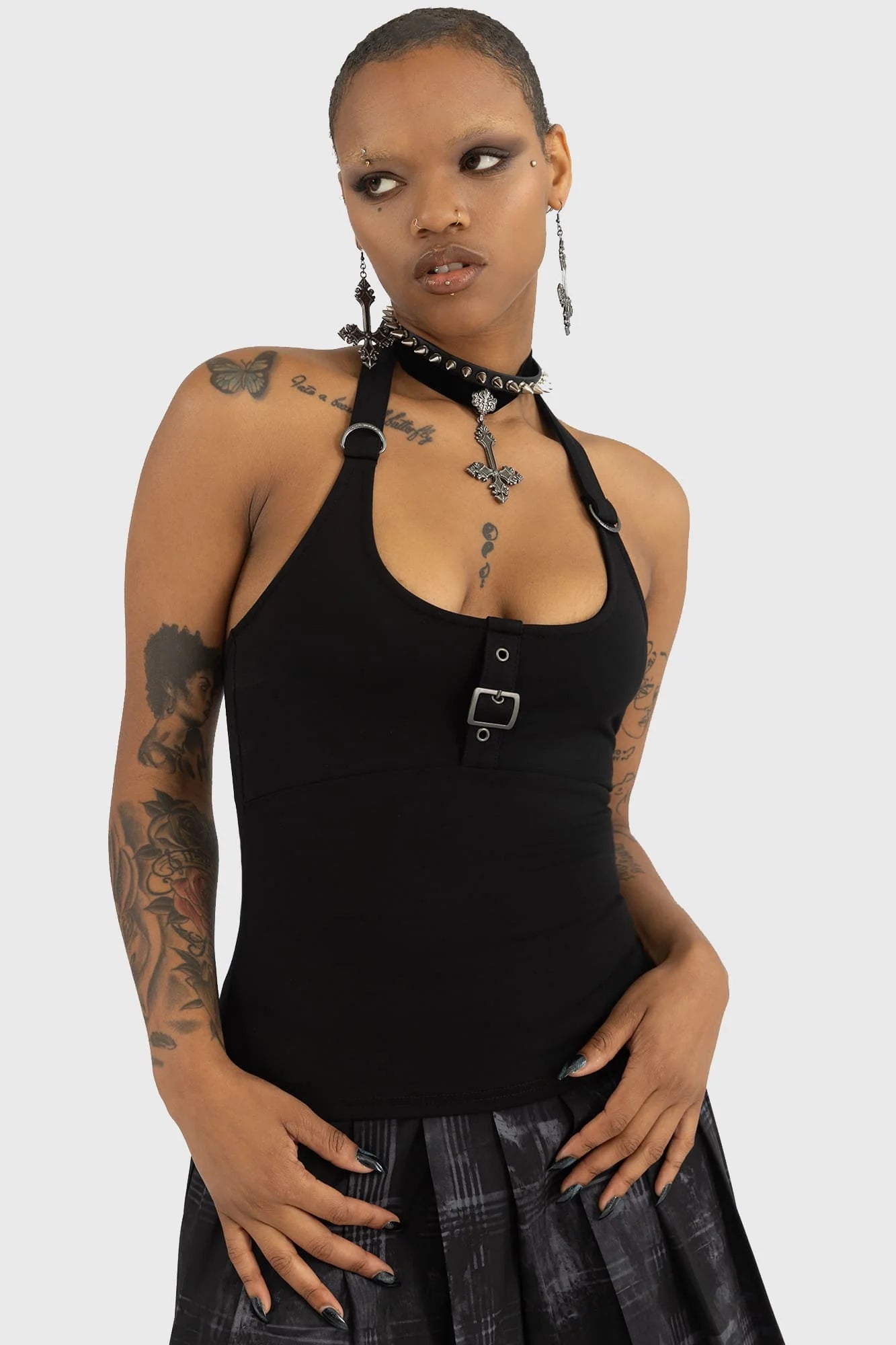 Unending Halter top Cozy Women's Sherpa - lined