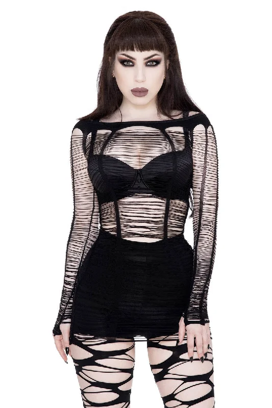 Buried Alive Knit Top Compression