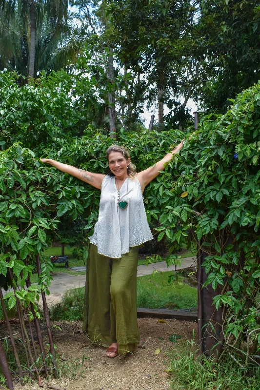 Willow Cotton Top - Cream garde