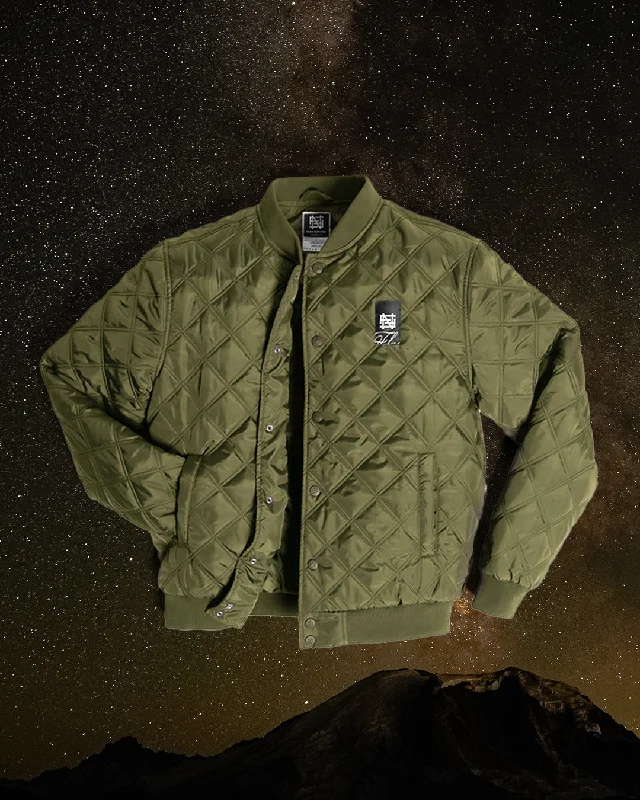 BOMBER JACKET - OLIVE Tough Women's Military - inspired