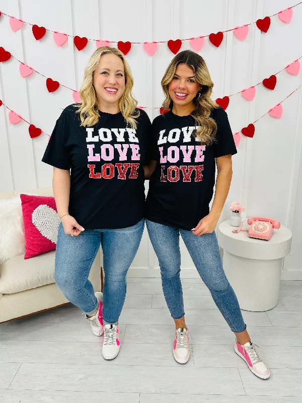 Triple The Love Graphic Tee Sporty Women's Tennis