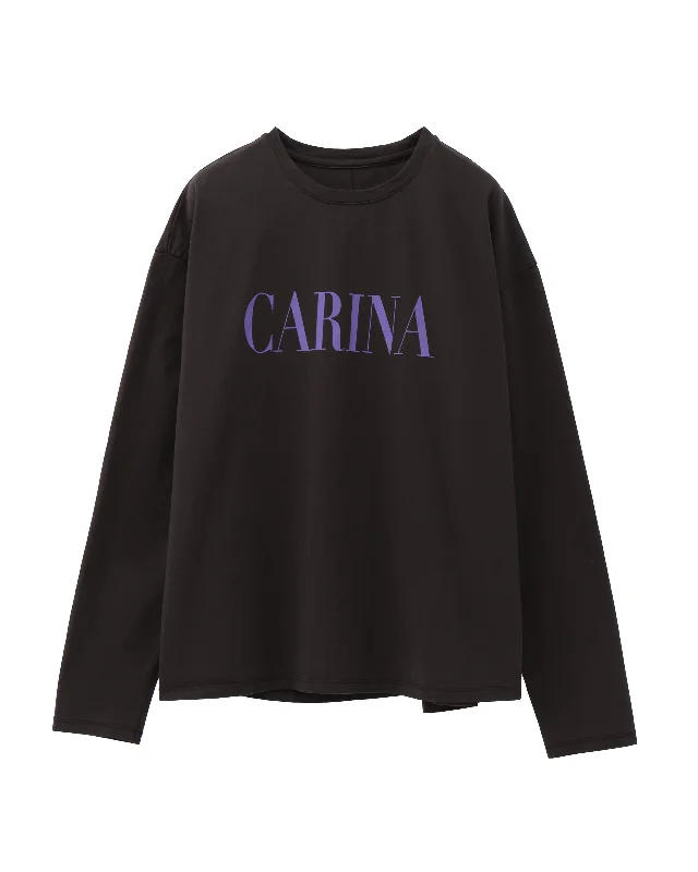 "CARINA" long tee Minimalist Women's Casual