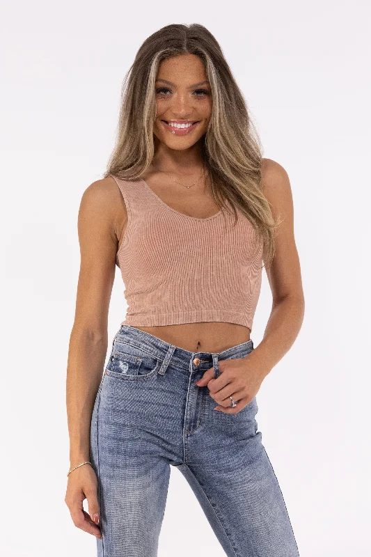 Washed Dusty Rose