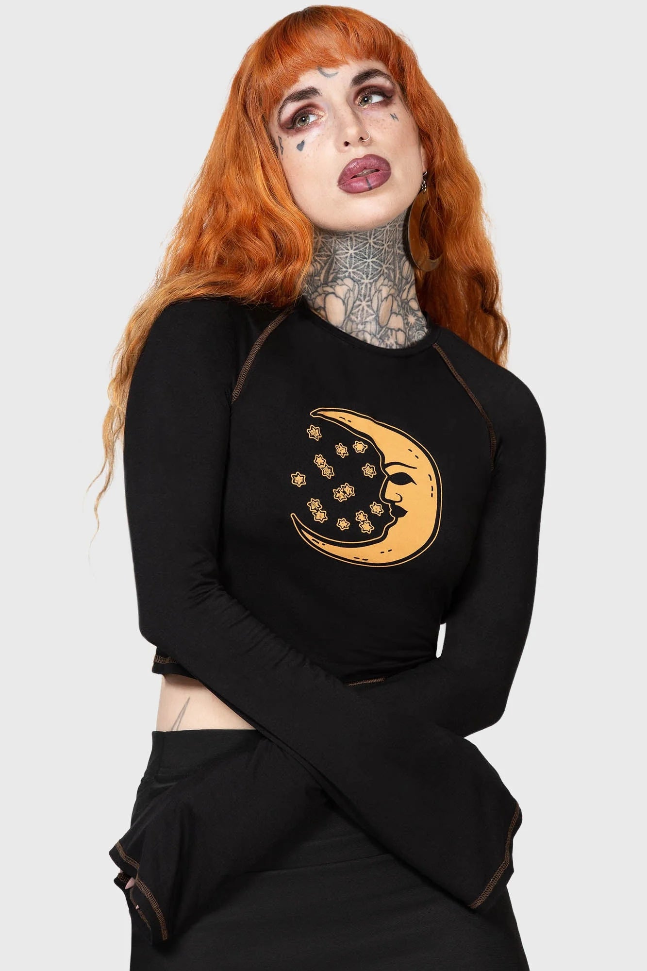 Rising Night Moon Top Scandinavian